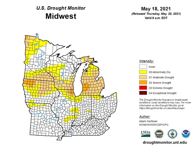 U.S. Drought Monitor 